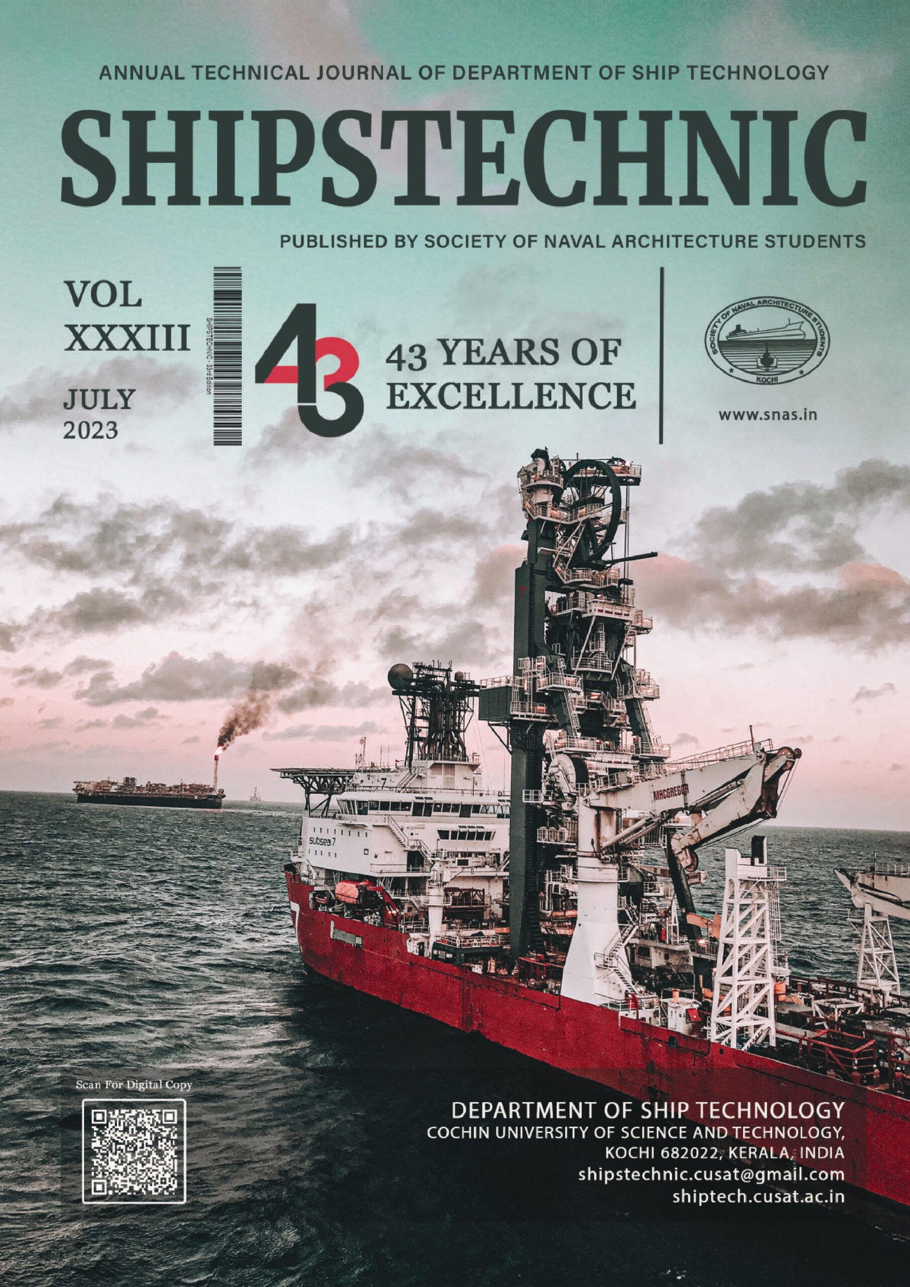 Shipstechnic 33 Cover page